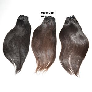 ผมต่อผมชาวอินเดียยาวตรงไม่ผ่านกระบวนการทางเคมี - Product Image 6