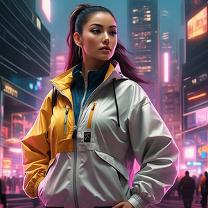 Chaqueta impermeable para senderismo para mujer, ropa informal para invierno y otoño, chaqueta cortavientos de secado rápido para mujer - Product Image 3