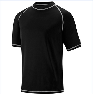 <b>Men's</b> Rashguard <b>Swim</b> <b>Shirt</b>-Spandex/Nylon Material Full Sleeve Loose Fit Breathable Eco-Friendly Quick Dry Performance Custom - Product Image 2