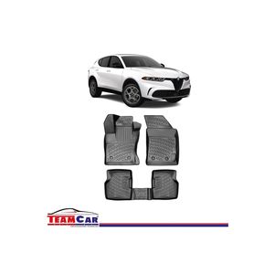 Tapis de sol 3D noir pour véhicule Alfa Romeo Giulietta 2022 et modèles suivants, taille unique, fabriqué en Turquie - Product Image 1