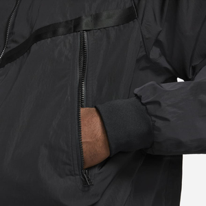 Customized <b>Windbreaker</b> Jackets with Hood Highest Quality <b>Windbreaker</b> Casual <b>Black</b> Color Jacket For Mens - Product Image 5