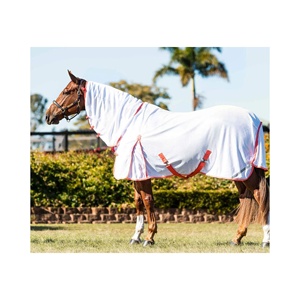 OEM Equestrian Complete Horse Fly Sheet Set Ganzjahres-Ripstop-Mesh-Teppich mit Insekten schutz Langlebige Pferde bekleidung und-ausrüstung - Product Image 1