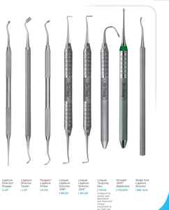 Hu-Friedy Instruments de chirurgie dentaire Curettes Plugger Ligature Détartreurs Pusher Détartreurs Gracey Curettes Hu Friedy - Product Image 1