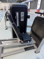 Machine de presse à jambes assise BN à poids sélectionnables pour usage commercial en salle de sport, pour l'entraînement des muscles du bas du corps, équipement de fitness