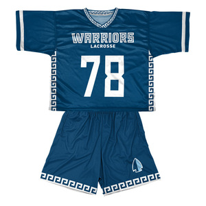 เครื่องแบบลาครอสแบบซับลิเมชันสำหรับทีมชุดยูนิฟอร์มลาครอสดีไซน์พรีเมียมแบบมืออาชีพ - Product Image 1