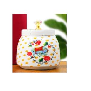 Tarros de Almacenamiento para Té y Café para Uso en Hoteles y Cocinas, Recipiente con Acabado de Esmalte Rojo, Bote para Especias, Azúcar y Sal - Product Image 3