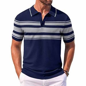 Nuevo diseño de camisetas polo transpirables para mujer, polos para hombre, camiseta polo bordada de manga corta, subida por Dress Sports - Product Image 1