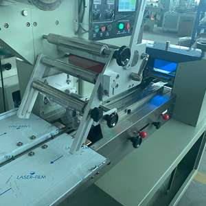 Automatic Flow <b>Pillow</b> Noodle Cookie Packaging Wrapper Machine Wrapper Flow Pack Machine Horizontal - Product Image 3