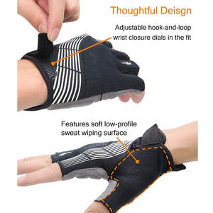 ถุงมือแข่งรถมอเตอร์ไซค์เจลครึ่งนิ้วถุงมือขี่จักรยานถุงมือขี่จักรยานถุงมือขี่จักรยาน - Product Image 5