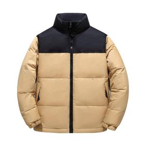 Veste matelassée standard pour hommes de haute qualité imperméable coupe-vent 100% polyester col à capuche taux de gros veste chaude - Product Image 5