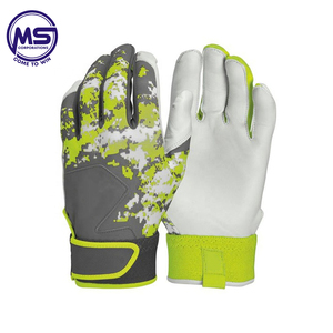 Guantes de camuflaje sublimados de bateo de béisbol de la mejor calidad, Material de cuero de poliéster, colores personalizados, tallas para - Product Image 2