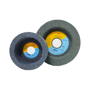 OEM personalizzabile ad alta durezza tondino a tazza disco abrasivo in carburo di ossido di allumina di silicio per macinazione superficiale - Product Image 5