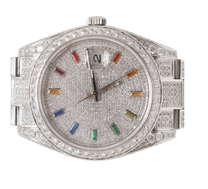 Reloj de cuarzo de estilo casual para hombres y mujeres con esfera grande sin capacidad impermeable - Product Image 2