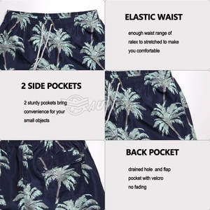 Short de bain respirant pour homme de haute qualité avec logo frontal – Taille élastique durable, Nouvelle Arrivée - Product Image 5