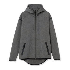 Sudadera con Capucha y Cremallera para Hombre, 100% Algodón, Uso Diario, Ligera, Tejido Suave, Secado Rápido - Product Image 6