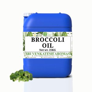 Huile de graines de brocoli 100% pure et biologique Huile de transporteur en vrac pour la peau, les cheveux et l'aromathérapie - Product Image 1