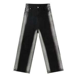 Custom <b>Embroidered</b> <b>Men</b> Denim <b>Jeans</b> Slim Straight Fit Fashion Streetwear Comfortable Soft Cotton Bulk Supply Factory - Product Image 6