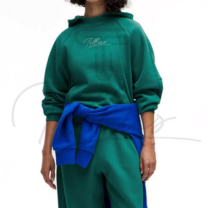 Sudaderas Extra Grandes y Ligeras para Mujer, Cómodas y Transpirables, con Capucha y Logotipo Frontal, Formales, 100% Algodón de Felpa para Invierno - Product Image 4