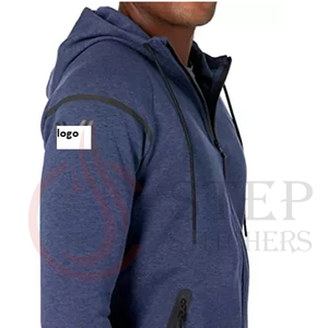 Sweat à capuche zippé sublimé avec drapeau américain pour homme, imprimé, été - Product Image 6