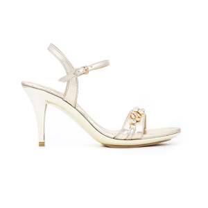 Golden Fancy Sandal FN5624 Punta abierta Tobillo Correa Tacones Plataforma Moda Satén Superior PU Plantilla para actividades al aire libre de verano - Product Image 2