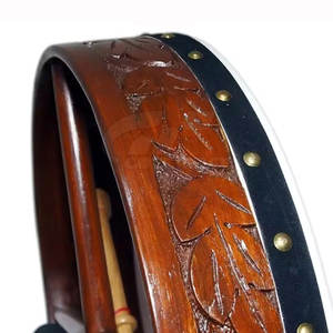 Tambores Chamánicos con Diseño de Marco Redondo para Meditación y Sanación Energética - Product Image 3