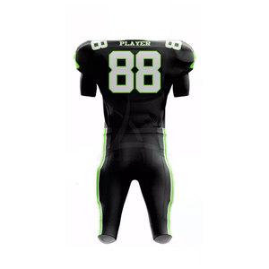 Uniforme de Fútbol Americano Personalizable de Manga Corta, Talla Grande, Transpirable, 100% Poliéster, 2025 - Product Image 6