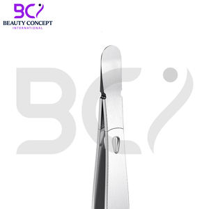 Pinzas para Cejas Duraderas y Personalizadas al Por Mayor, Pinzas Inclinadas de Acero Inoxidable para Depilación para Mujeres y Hombres - Product Image 3