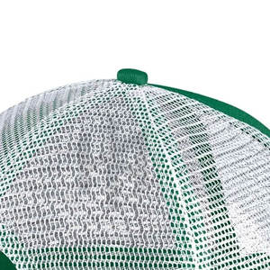 Venta al por mayor de diseño personalizado logotipo gorra de camionero 100% algodón Casual malla transpirable espuma liso en blanco - Product Image 4