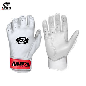 Guantes de bateo de béisbol y sóftbol de cuero personalizados para niños, hombres jóvenes para entrenamiento al aire libre, posición en el campo directamente de los fabricantes - Product Image 4