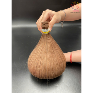 Cheveux de donneur vierge de haute qualité sans trame cheveux raides naturels #5 couleur 20 pouces cheveux humains vietnamiens Sdd en vrac - Product Image 3