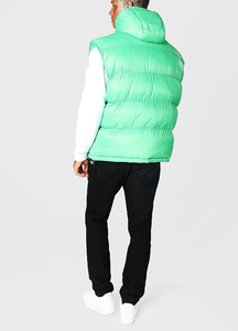 Custom Logo Men's Winter Puffer <b>Jacket</b> with Sleeveless Puffer Vest New Design <b>Canvas</b> <b>Jacket</b> Convenient Pockets Casual Fashion - Product Image 2