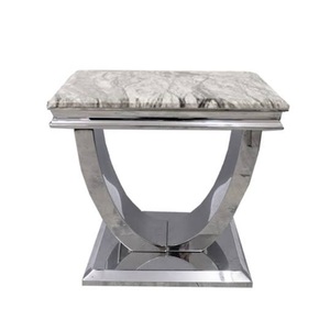 Table basse en métal plaqué or accessoires de meubles de maison table centrale décorative fournitures de restaurant bureau cantine étage - Product Image 5