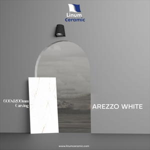 La mayoría de los diseños de tendencia Color blanco 600x1200mm Azulejos de porcelana pulida para azulejos interiores de pisos y paredes - Product Image 1