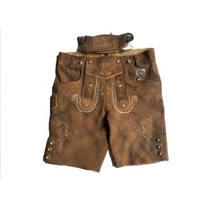 Elegante Oktoberfest alemán Trachten bávaro tradicional hombres Herren Oktoberfest corto Lederhose - Product Image 1