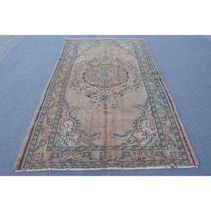 ชุดพรมปูพื้นขนแกะ5.1x8.8ฟุตสำหรับห้องนั่งเล่นดีไซน์คลาสสิกสีเบจสีน้ำเงินวินเทจผ้าปะต่อดีไซน์แบบคลาสสิก - Product Image 1