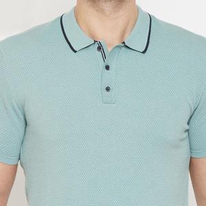 Camiseta Clásica de Verano Ligera de Poliéster y Algodón para Hombre, Moderna, de Manga Corta, Tejida, Transpirable y de Secado Rápido - Product Image 4