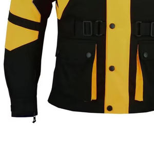 Veste en cuir de haute qualité pour hommes au meilleur prix Textile Cordura imperméable respirant toutes protections vêtements de course automobile pour moto - Product Image 5