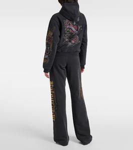 Sweat à capuche zippé personnalisé pour femme, chaud, hiver et automne, avec logo frontal, en molleton épais 100% coton, style streetwear décontracté et tendance, ODM - Product Image 6