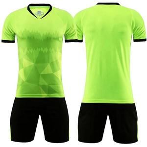 Custom <b>Soccer</b> Fan Jersey OEM Manufacturer Private Label Wholesale Supplier Bulk High GSM Interlock Fabric Sportswear Set - Product Image 2