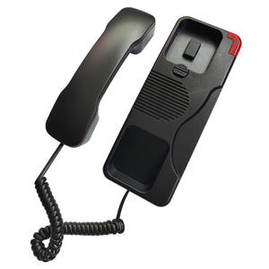 Teléfonos de habitación de hotel con cable Teléfono sin botones con indicador de luz LED - Product Image 3