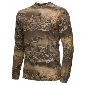 Camiseta de Manga Larga para Hombre, Camuflaje, para Caza, Personalizada, de Spandex/Poliéster, Transpirable, de Secado Rápido, Sostenible, Venta al Por Mayor - Product Image 6