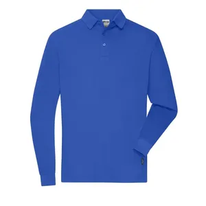 Chemises polo à manches longues personnalisées pour hommes, vêtements de travail personnalisés, merchandising promotionnel - Product Image 4
