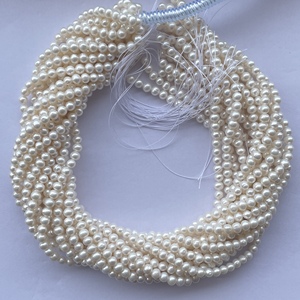 5mm 6mm Naturel Blanc Couleur Perle D'eau Douce Pierre Pomme De Terre Pierres Précieuses Perles Brins Cordes De En Ligne Inde Alibaba 2025 Acheter Maintenant - Product Image 1