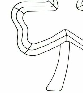 Décoratif suspendu en métal noir avec un design élégant Parfait pour les décorations de Noël et les articles de décoration de mariage - Product Image 4