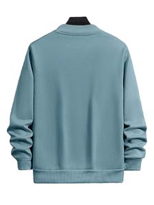 Venta al por mayor de los hombres de primavera otoño Casual Slim Fit ligero ropa deportiva de manga larga chaqueta de Bombardero - Product Image 2