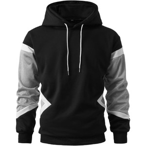 Sudadera con Capucha de Algodón Estilo Urbano, Sudadera de Forro Polar Unisex Informal para Deportes y Gimnasio con Bolsillos Delanteros y Capucha Ajustable con Estampado de Logotipo - Product Image 1
