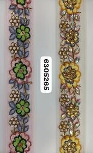 Custom made Unleash Sophistication Premium Embroidered Lace <b>Fabrics</b> and Designs. Ideal for wedding dresses evening gowns - Product Image 4