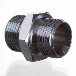 BSP Proportional Nipple Hydraulic Fitting Connector GHB Zinc Nickel Plated Brand New - Product Image 1