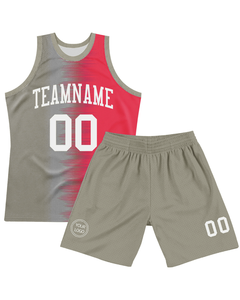 ชุดเครื่องแบบบาสเก็ตบอลพร้อมชื่อทีมและหมายเลขเสื้อยืดแห้งเร็วน้ำหนักเบาและกางเกงขาสั้นออกแบบมาสำหรับฝึกซ้อมจับคู่เล่น - Product Image 4