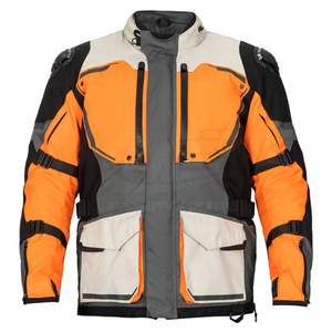 High Quality Motorbike Textile Jacket Best Selling Hot Product Polyester/Cotton Flame-Retardant Waterproof All Seasons - Product Image 1
